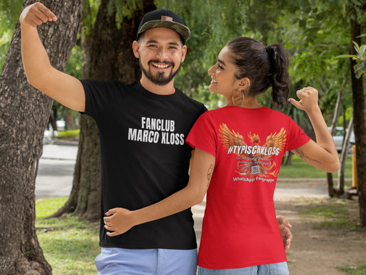 🖤 Fanclub Marco Kloss T-Shirt – #typischkloss Edition