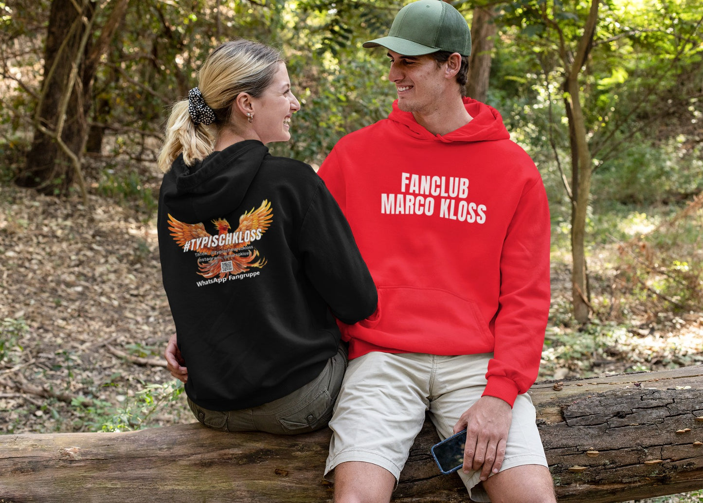 🖤 Fanclub Marco Kloss Hoodie – #typischkloss Edition