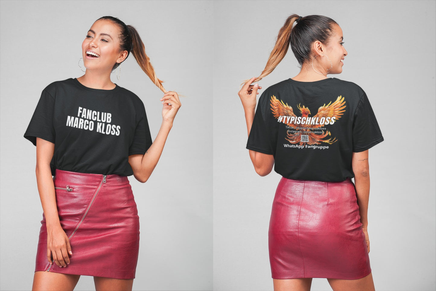 🖤 Fanclub Marco Kloss T-Shirt – #typischkloss Edition