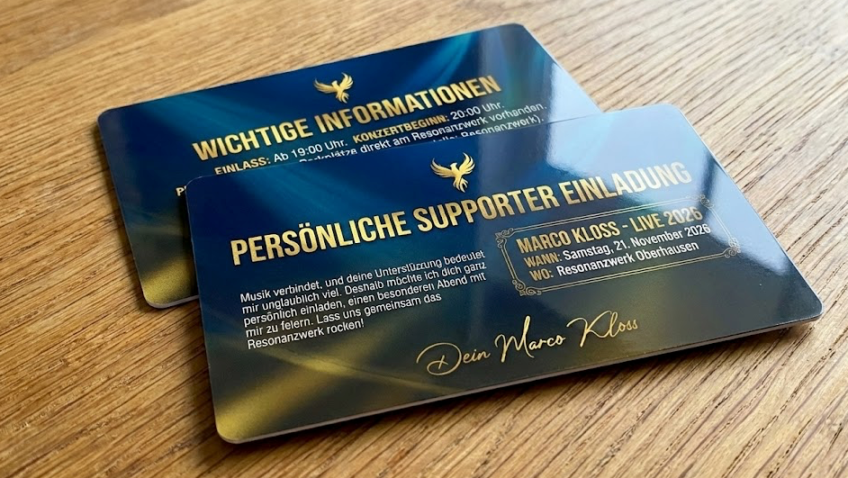Marco Kloss »Phoenix« – Das Ultimative Supporter-Bundle